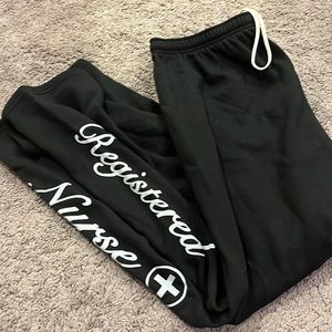 NWOT- Registered Nurse straight leg sweatpants- 2XL